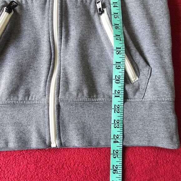 Jack Jones Men's Clay Sweat Grey Zip up Hoodie, S, 4 Front Pocket (2 Zip) - Picture 11 of 13